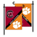 Clemson - South Carolina 2-Sided Garden Flag - House Divided