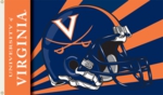Virginia Cavaliers 3' x 5' Flag with Grommets - Helmet Design