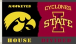 Iowa - Iowa State 3' x 5' House Divided Flag with Grommets