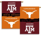 Texas - Texas A&M 2-Sided 28" X 40" House Divided Banner
