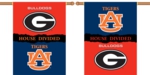 Georgia - Auburn 2-Sided 28" X 40" House Divided Banner