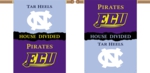 East Carolina - UNC 2-Sided 28" X 40" House Divided Banner