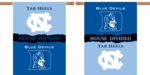 North Carolina - Duke 2-Sided 28" X 40" House Divided Banner