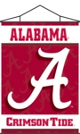 Alabama Crimson Tide Indoor Banner Scroll