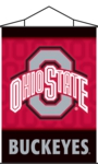 Ohio State Buckeyes Indoor Banner Scroll
