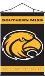 Southern Miss Golden Eagles Indoor Banner Scroll