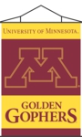 Minnesota Golden Gophers Indoor Banner Scroll