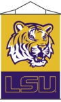 Louisiana State Tigers Indoor Banner Scroll