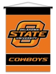 Oklahoma State Cowboys Indoor Banner Scroll