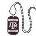 Texas A&M Aggies Dog Tag Necklace