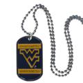 West Virginia Mountaineers Dog Tag Necklace