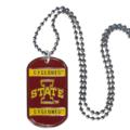 Iowa State Cyclones Dog Tag Necklace
