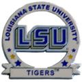 LSU Tigers Glossy College Pin