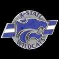 Kansas State Wildcats Team Logo Pin