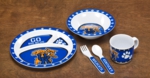 Kentucky Wildcats Kids' 5 Piece Dish Set