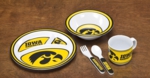 Iowa Hawkeyes Kids' 5 Piece Dish Set