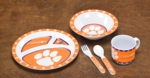 Clemson Tigers Kids' 5 Piece Dish Set