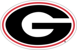 Georgia Bulldogs 12" Vinyl Magnet - G Logo