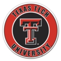 Texas Tech Red Raiders 12" Vinyl Magnet