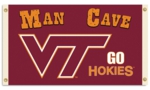 Virginia Tech Hokies Man Cave 3' x 5' Flag with 4 Grommets