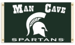Michigan State Spartans Man Cave 3' x 5' Flag with 4 Grommets