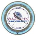 Gonzaga University Bulldogs Neon Clock