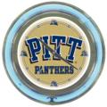 University of Pittsburgh Panthers Neon Clock