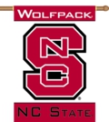 NC State Wolfpack 2-Sided 28" x 40" Banner with Pole Sleeve