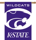 Kansas State Wildcats 2-Sided 28" x 40" Banner with Pole Sleeve