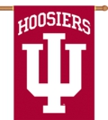 Indiana Hoosiers 2-Sided 28" x 40" Banner with Pole Sleeve