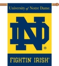 Notre Dame Fighting Irish 2-Sided 28" x 40" "ND" Hanging Banner