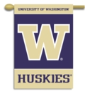Washington Huskies 2-Sided 28" x 40" Banner with Pole Sleeve