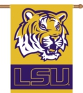 Louisiana State Tigers 2-Sided 28" x 40" Banner W/ Pole Sleeve