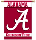Alabama Crimson Tide 2-Sided 28" x 40" Banner with Pole Sleeve