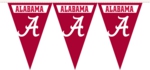 Alabama Crimson Tide 25 Ft. Party Pennant Flags