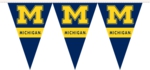 Michigan Wolverines 25 Ft. Party Pennant Flags