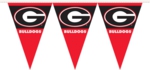 Georgia Bulldogs 25 Ft. Party Pennant Flags