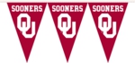 Oklahoma Sooners 25 Ft. Party Pennant Flags