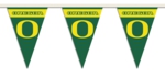 Oregon Ducks 25 Ft. Party Pennant Flags
