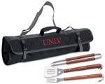 UNLV Rebels 3 Piece BBQ Tool Set With Tote