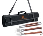 Oregon State University Beavers 3 Piece BBQ Tool Set With Tote