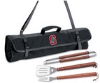 Stanford University Cardinal 3 Piece BBQ Tool Set With Tote