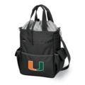 University of Miami Printed Activo Tote Black