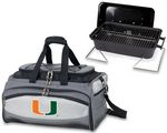 Miami Hurricanes Embroidered Buccaneer BBQ Grill Set & Cooler