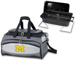 Michigan Wolverines Buccaneer BBQ Grill Set & Cooler