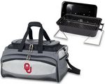 Oklahoma Sooners Embroidered Buccaneer BBQ Grill Set & Cooler