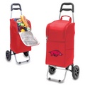 University of Arkansas Razorbacks Cart Cooler - Red