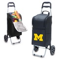 University of Michigan Wolverines Cart Cooler - Black