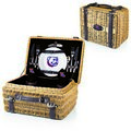 Louisiana Tech Bulldogs Champion Picnic Basket - Black