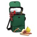 William & Mary Tribe Embr. Duet Wine & Cheese Tote -Hunter Green
